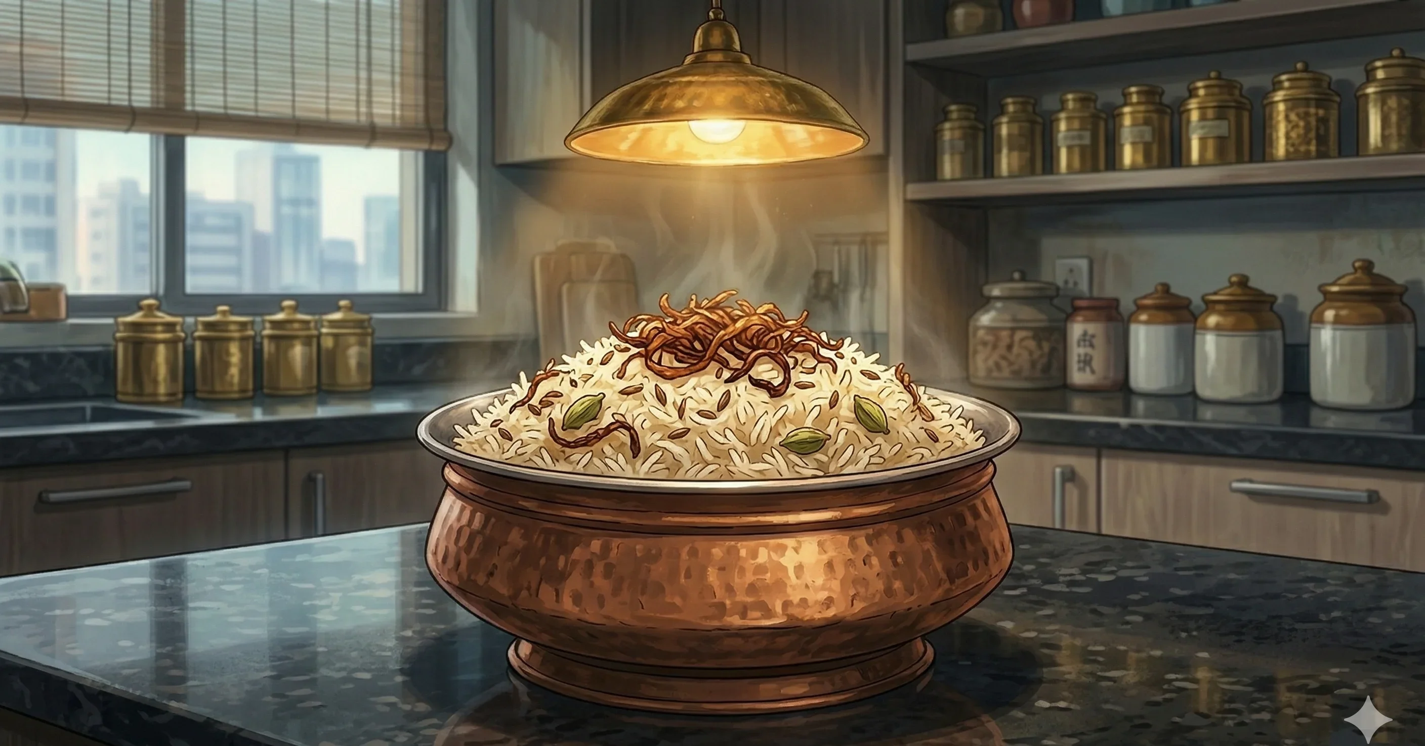 Piyazi Chawal Recipe — Punjabi Caramelised Onion Rice